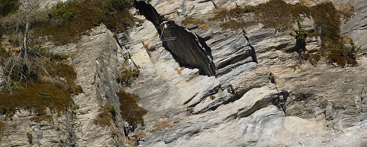 Stafflacher Wand, Gesteinsschichten