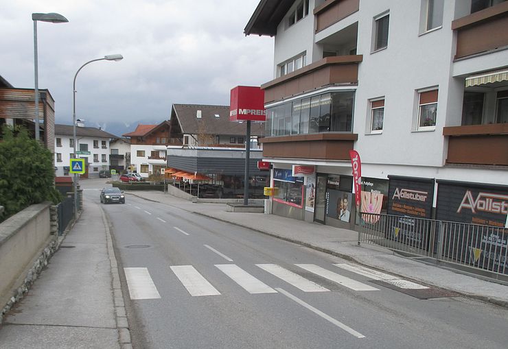Ein Ausschnitt des rund 650 Meter langen Verkehrswegs, der im Bereich der Rinnerstraße generalsaniert wird.