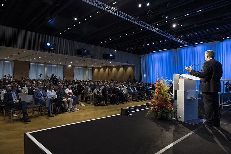 Tirol-Tag beim Europäischen Forum Alpbach im Herz-Kremenak-Saal. 