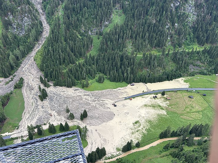 © Bernhard Raich Muren von Hubschrauber aus fotografiert
