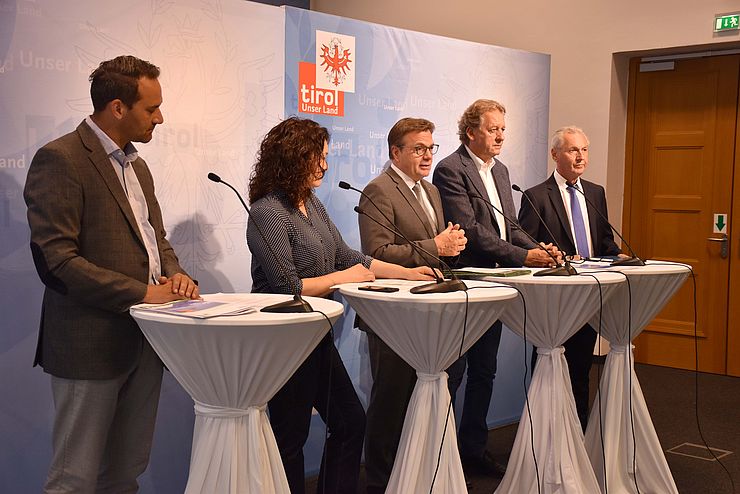 Pressekonferenz anlässlich der Tiroler Fachkräfteplattform