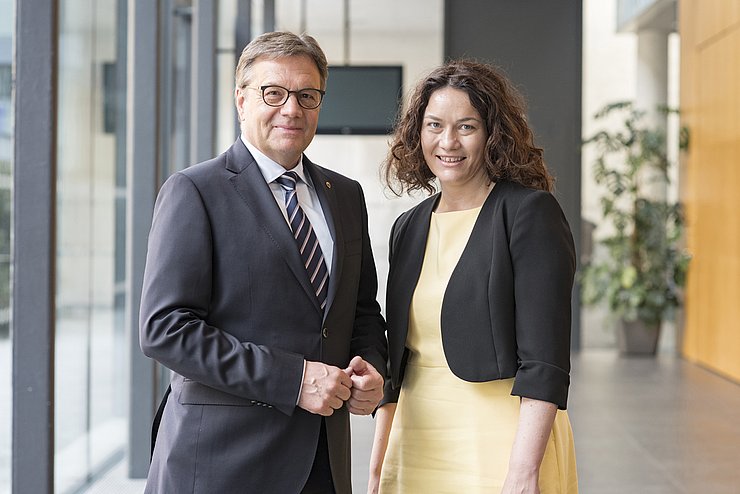 Günther Platter und Ingrid Felipe