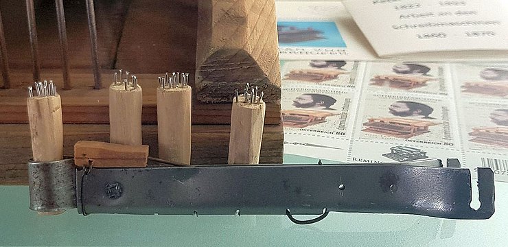 Nachbau im "Schreibmaschinenmuseum"