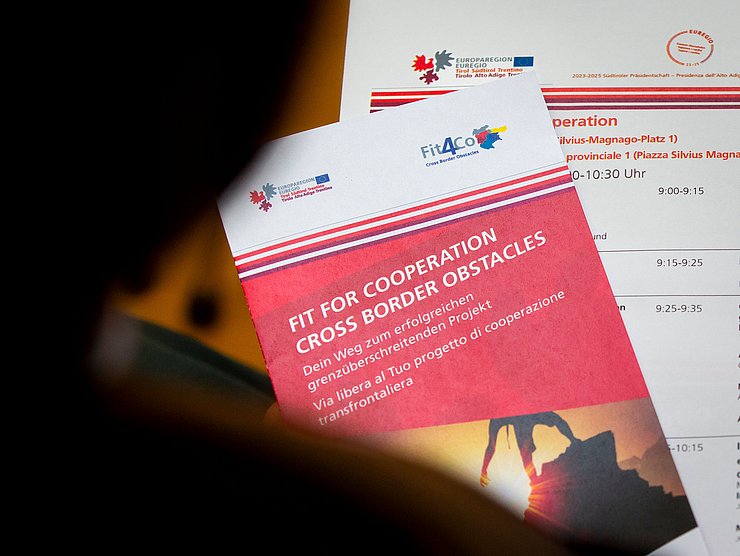 Im April war die zweite Ausgabe des Interreg-Projektes "Fit4Co" in Bozen vorgestellt worden (im Bild). Noch bis 15. Juli können öffentliche Verwaltungen grenzüberschreitende Projekte einreichen. 
