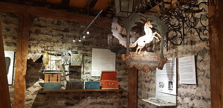 Ausstellung im "Museum der Stadt Schwaz auf Burg Freundsberg"