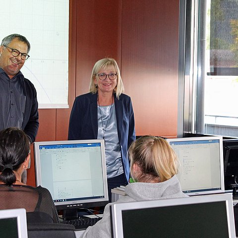 Landesrätin Beate Palfrader und AK-Kammerrat Johannes Mutschlechner