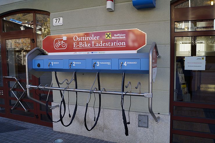 E-Bike Ladestation in Virgen