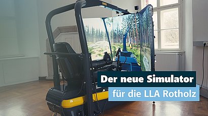 © Land Tirol/Järvinen Harvester-Simulator für Forstausbildung an der LLA Rotholz