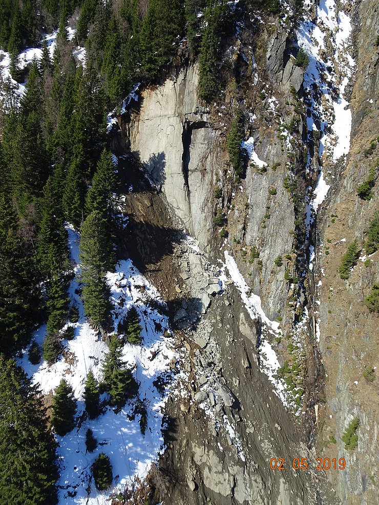 Felsabbruch Neustift i. St./Ranalt