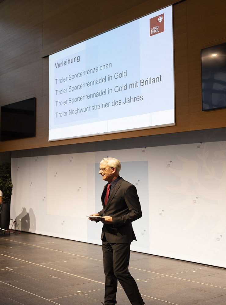 © Land Tirol / Mario Webhofer Impressionen Festakt Verleihung Tiroler Sportehrenzeichen 24. September 2024
