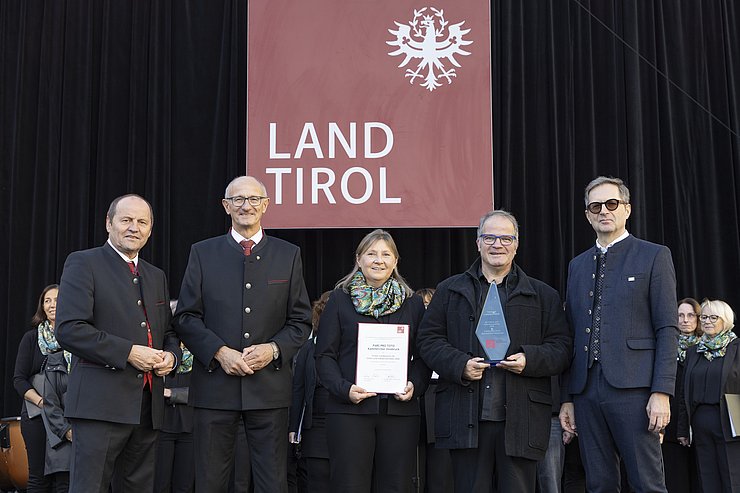 Tiroler Chorpreis Verleihung am Landhausplatz