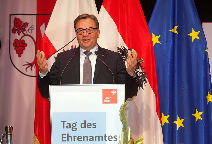 LH Günther Platter: Tirol ist ein Land, in dem Solidarität und Zusammenhalt großgeschrieben werden."