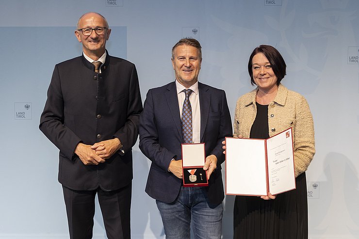 Foto mit dem Geehrten