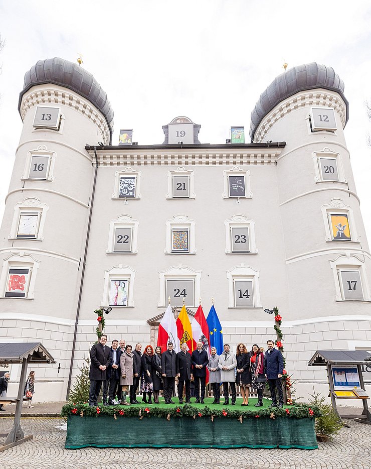 AUT, Lienz, Gemeinsames Treffen der Regierungen von Tirol und Kärnten