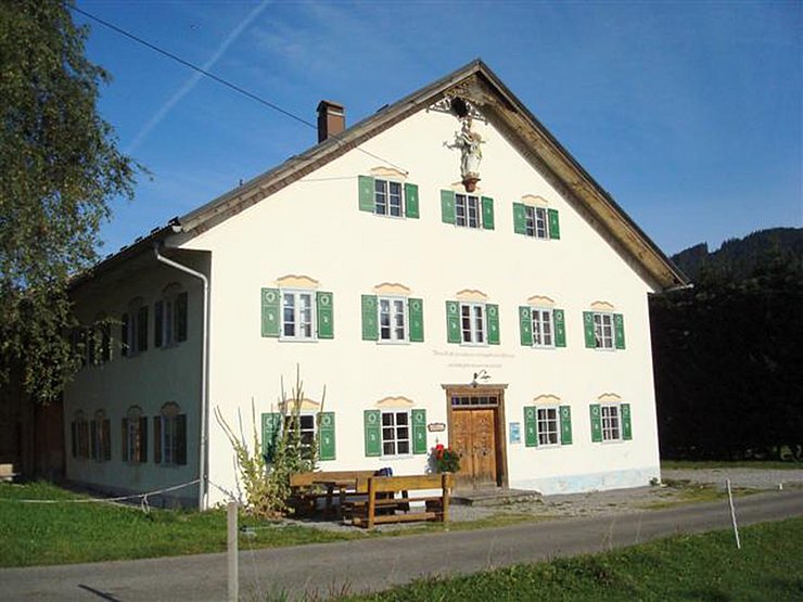 Außenansicht des "Heimatmuseum Tannheimertal" in "Tannheim"