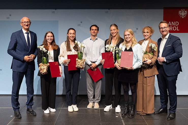 © Land Tirol/Webhofer
Geehrte