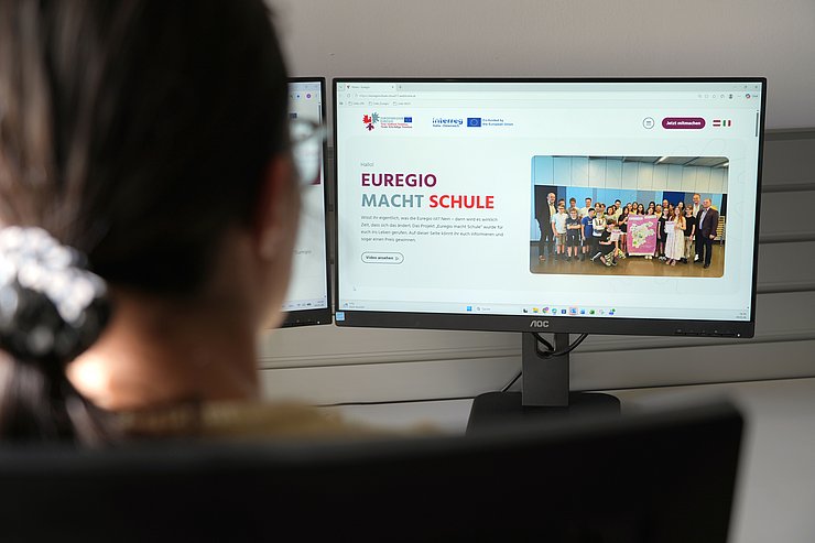 Seit 20. Mai 2026 online: Die neu gestaltete Website „Euregio macht Schule“ 