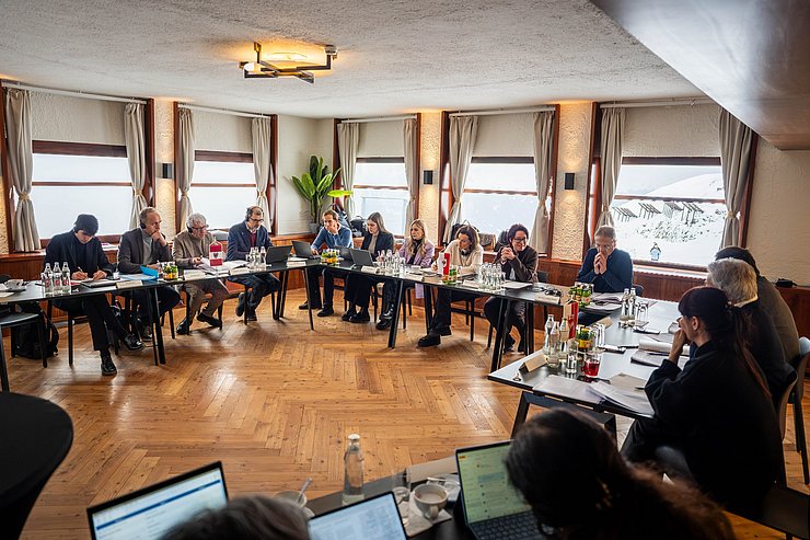 Das PräsidentInnentreffen fand in der Seilbahnstation auf der Innsbrucker Seegrube statt.