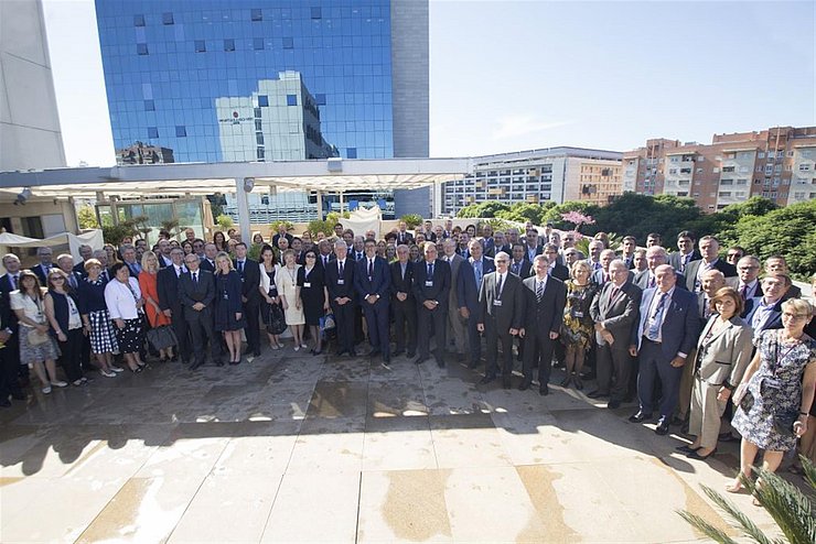 Gruppenfoto von EURORAI in Sevilla