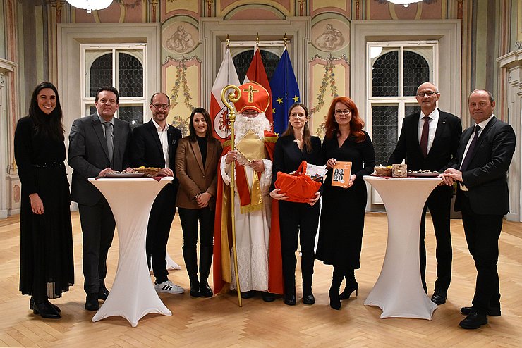Gruppenfoto im Parissaal