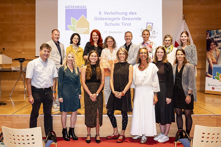 ÖGK Gütesiegelverleihung Gesunde Schule Tirol