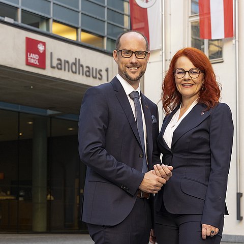 LR Gerber und LRin Hagele