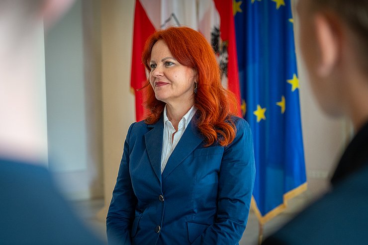 © Land Tirol/Neuner Nahaufnahme der Landesrätin.