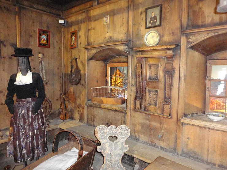 Stube im "Festungs- und Heimatmuseum Kufstein"