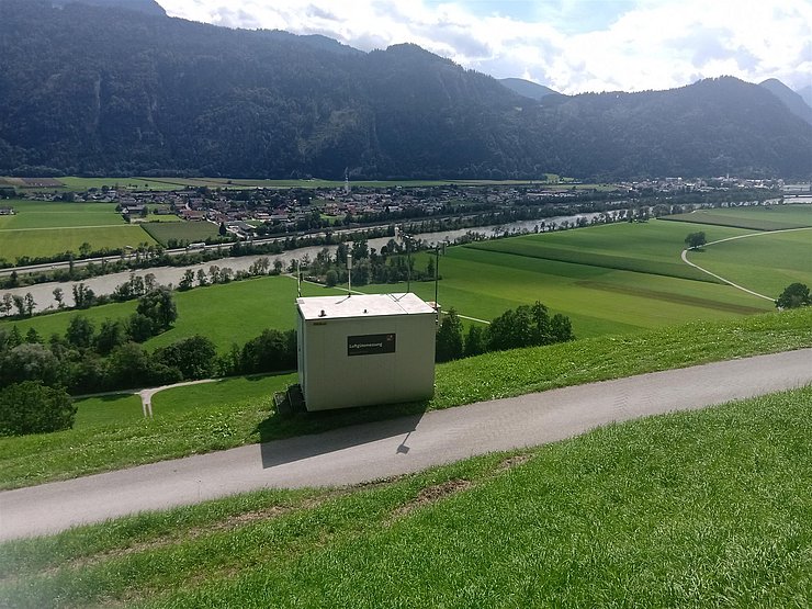 Messstelle Kramsach / Angerberg Blickrichtung Süden