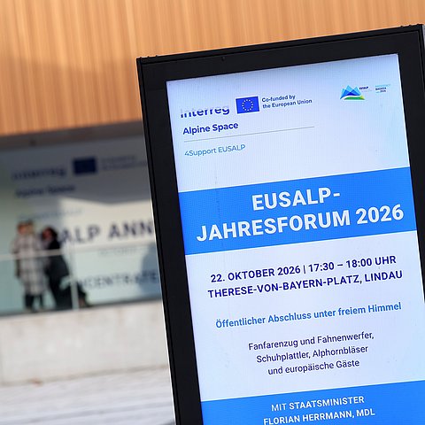 � Bayerische Staatskanzlei LH Mattle bei EUSALP-Jahresforum: „Regionen machen Europa“