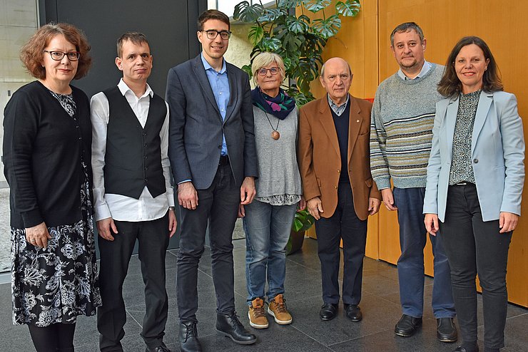 Gruppenfoto mit Cornelia Atalar und Isolde Kafka