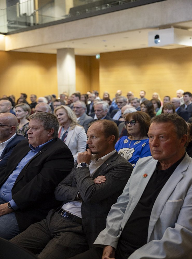 © Land Tirol / Mario Webhofer Impressionen Festakt Verleihung Tiroler Sportehrenzeichen 24. September 2024; Die Vielsaeitigen