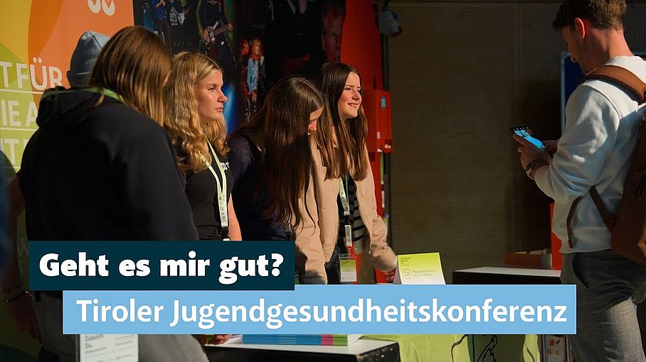 © Land Tirol/Lukas Järvinen Tiroler Jugendgesundheitskonferenzen