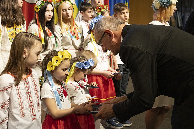 Ukrainische Kinder