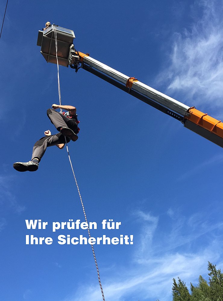 Wir prüfen für ihre Sicherheit