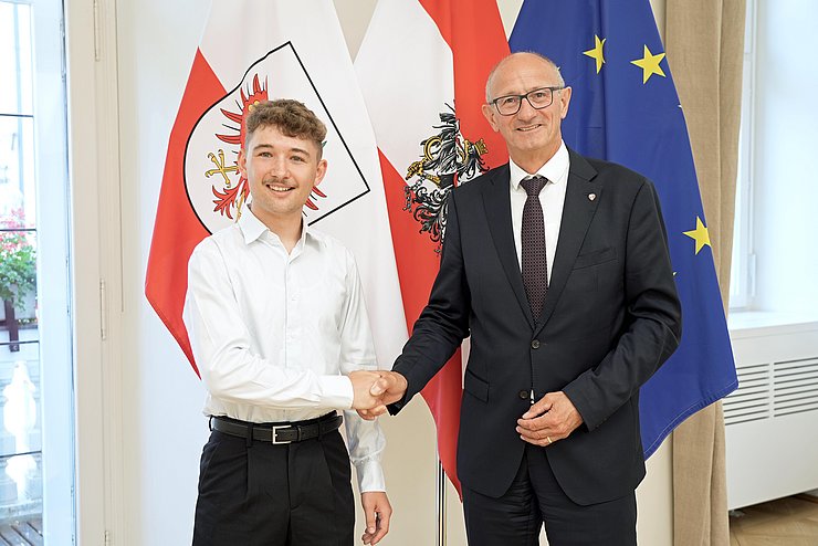 Auf die Anliegen der Studierenden einzugehen – für LH Mattle eine der Grundlagen für den starken Hochschulstandort Tirol.