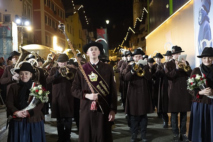 Landesübliche Empfang