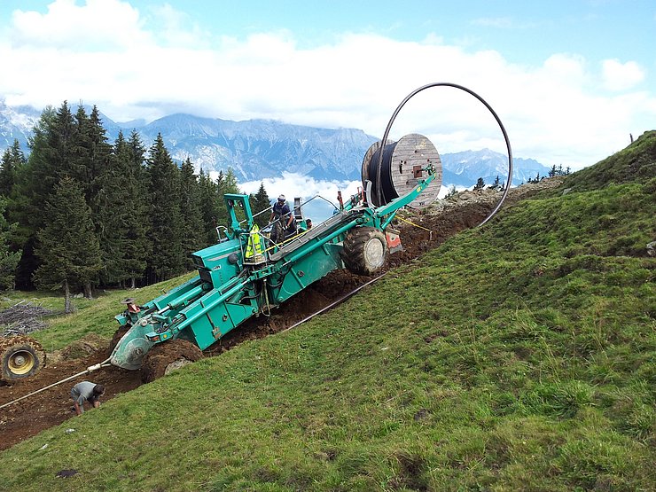 Neubau ABA Sistranser und Lanser Alm
