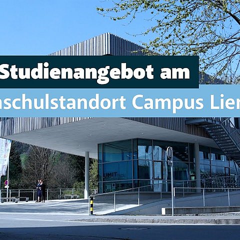 Neues Studienangebot am Hochschulstandort Campus Lienz.