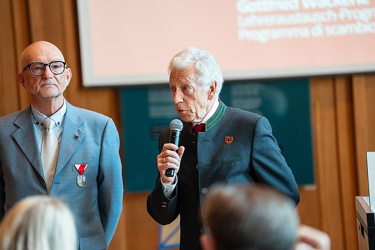 Gottfried Wackerle, Initiator des Projekts