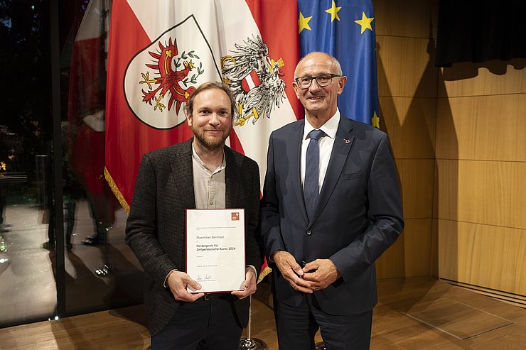 Bernhard mit LH Mattle.