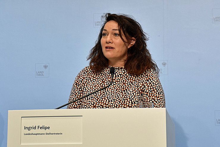 Ingrid Felipe am Rednerpult