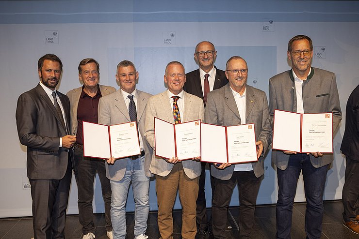 © Land Tirol / Mario Webhofer Impressionen Festakt Verleihung Tiroler Sportehrenzeichen 24. September 2024