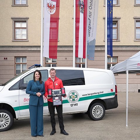 Mehr Sicherheit im Krisenfall: Zweckzuschuss für Tiroler Bergrettung