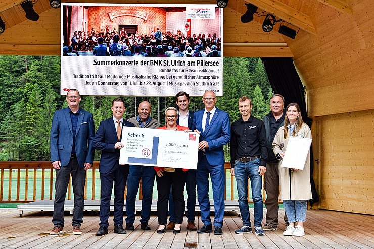 Zertifikatsübergabe Gemeinde St. Ulrich am Pillersee