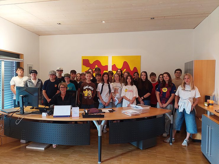 Besuch der Mittelschule Vils