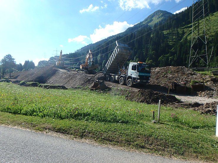 Schütten Lärmschutzdamm Lähn