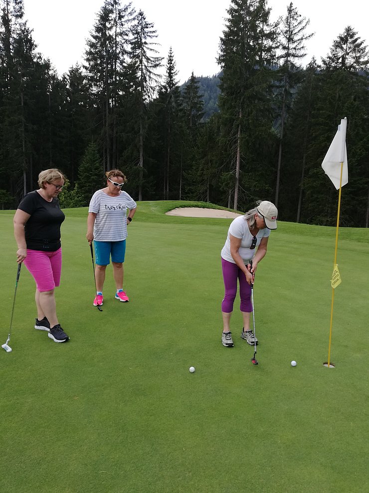 Sportvereinigung der Tiroler Landesbediensteten - Golf-Schnupperkurs am 31.07.2020 in Seefeld