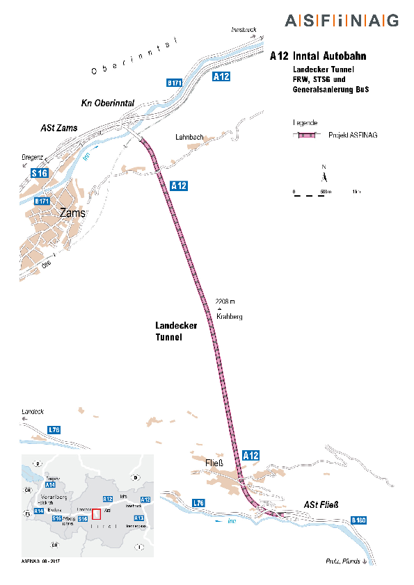 © ASFINAG Alpenstraßen GmbH Grafische Darstellung des Tunnels