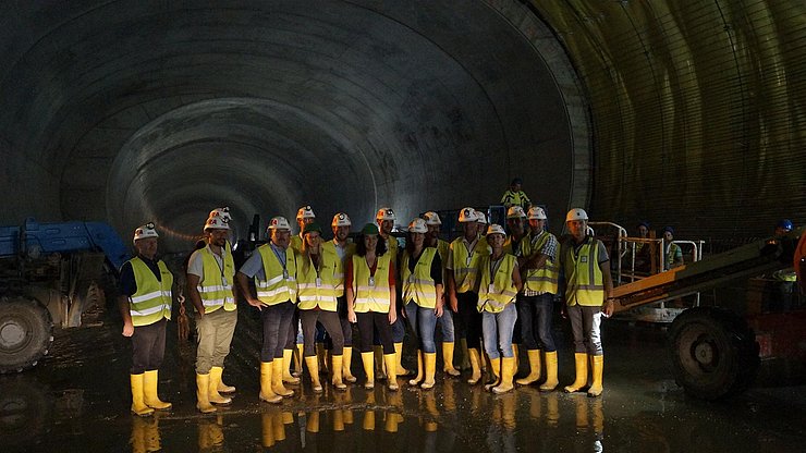 Besichtigung Brennerbasistunnel